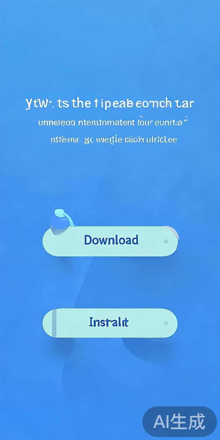 点击“下载”或“安装”按钮，等待应用下载安装完成。